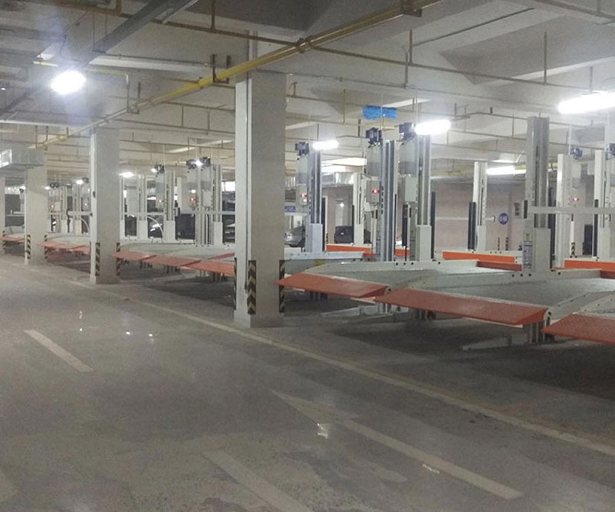 永壽縣PSH橫移式停車立體車庫安裝