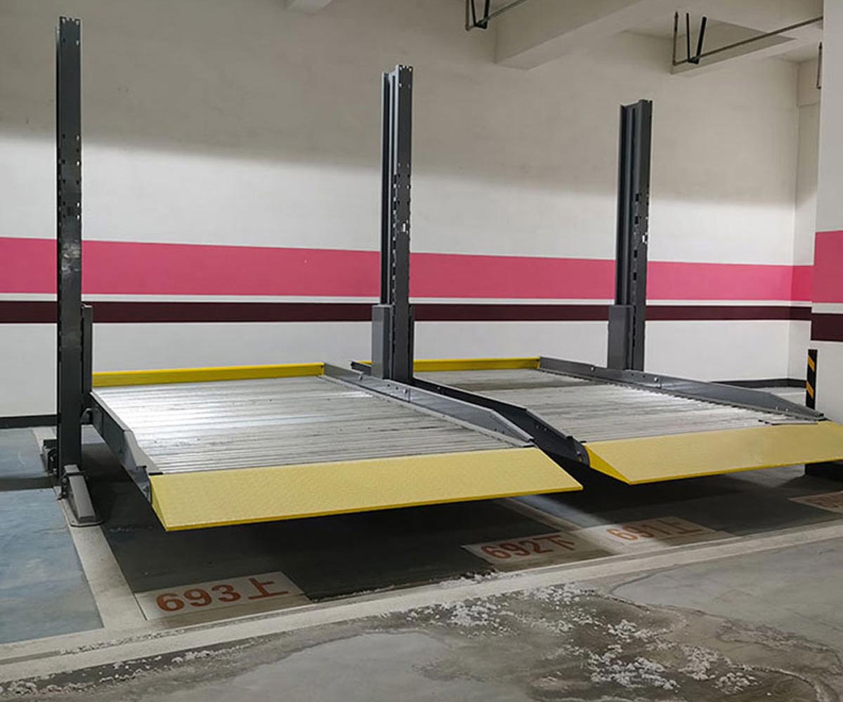 左右橫移機械式停車設備改造