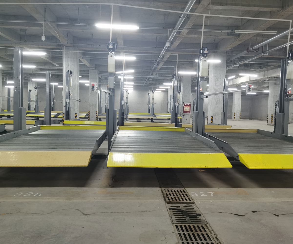 兩層升降平移機械立體車庫維保