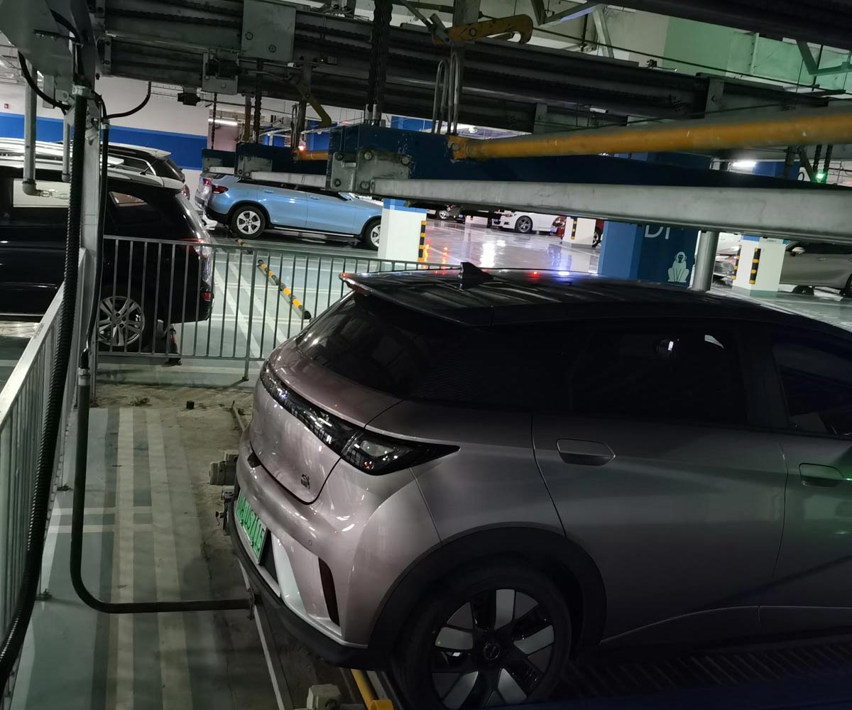 合作市簡易升降式立體停車設備出租