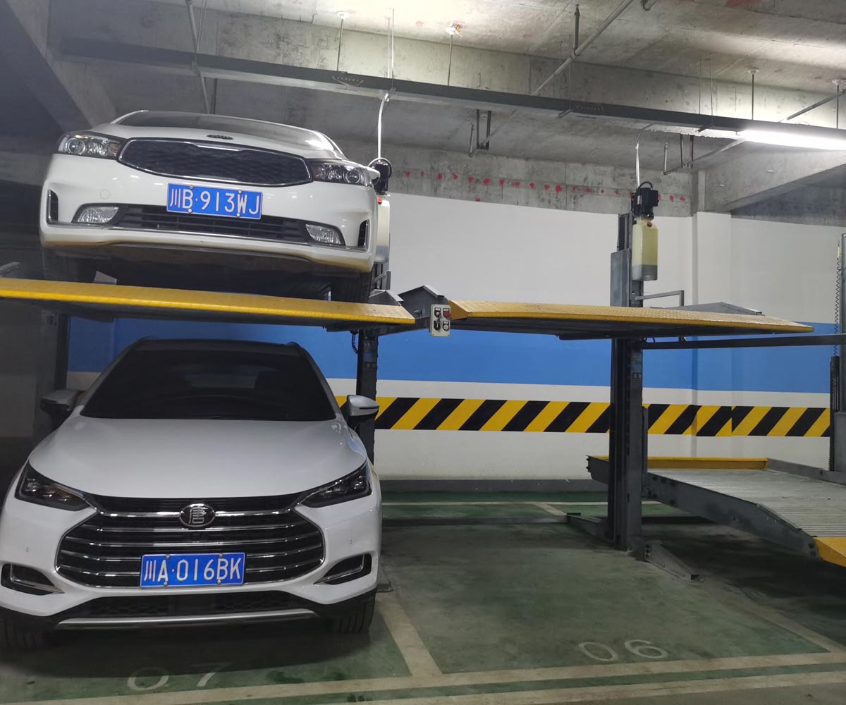 雙層簡(jiǎn)易類機(jī)械停車位