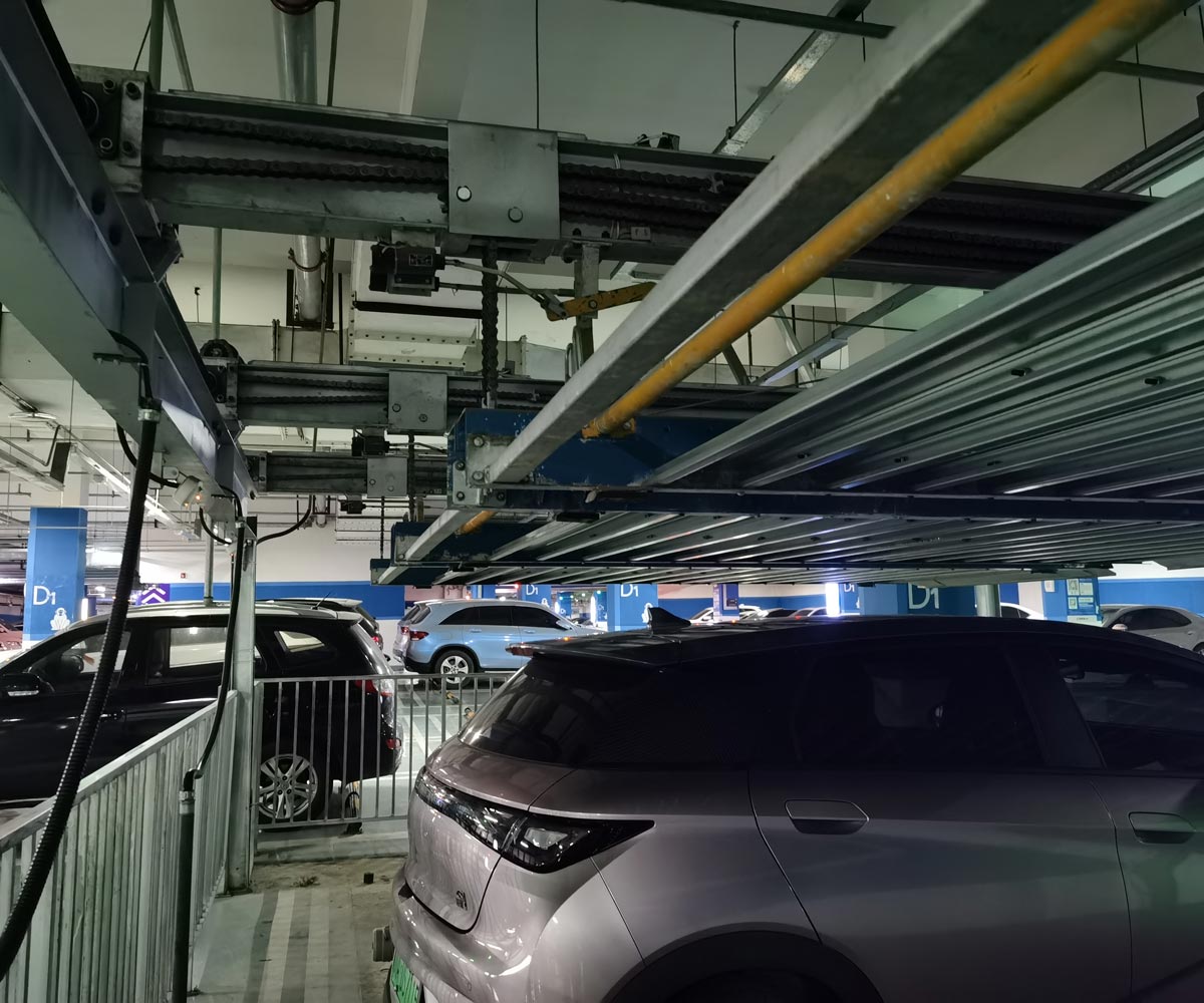 負一正一地坑PSH2D1二層升降橫移機械式停車設備 負一正一地坑PSH2D1二層升降橫移機械式停車設備