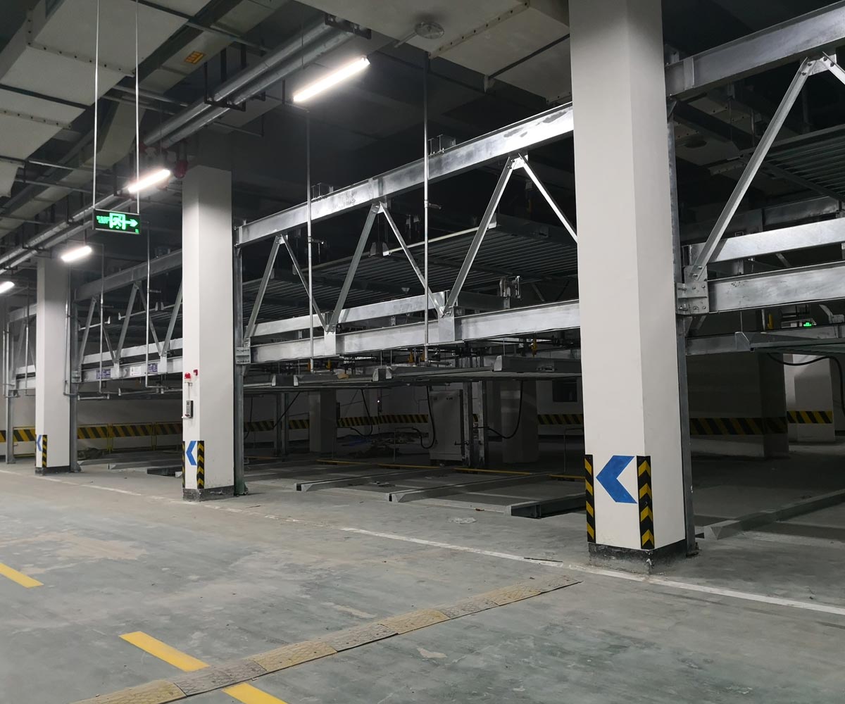 PSH3三層升降橫移機械式停車設備 PSH3三層升降橫移機械式停車設備