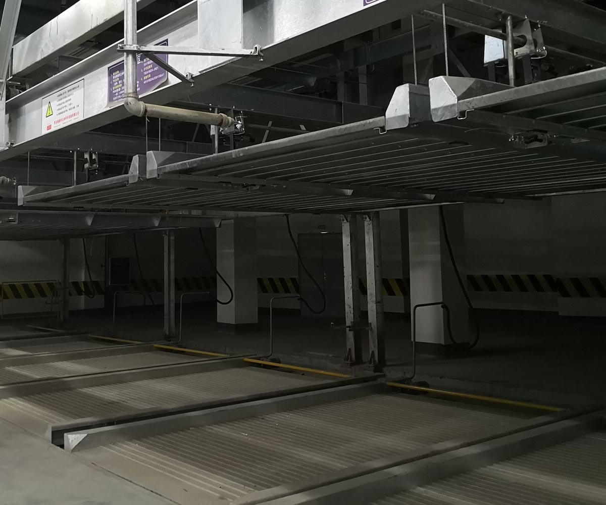 負一正三地坑PSH4D1四層升降橫移機械式停車設備 負一正三地坑PSH4D1四層升降橫移機械式停車設備